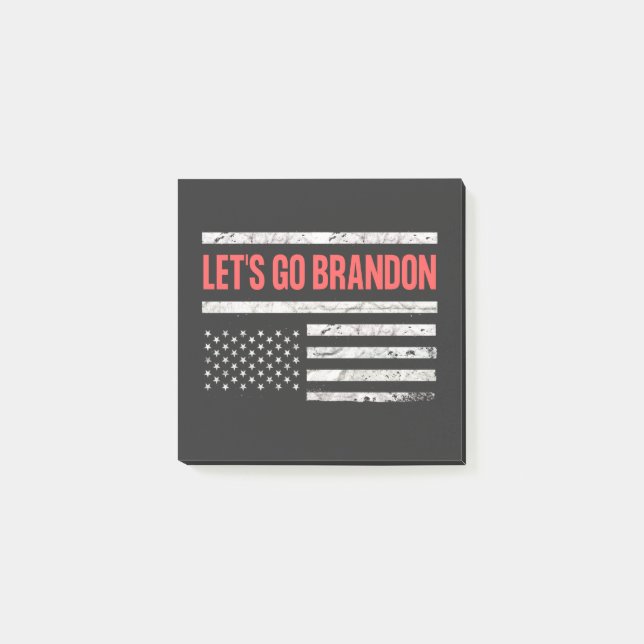 Notas Post-it® Vamos Brandon (Anverso)
