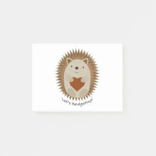 Notas Post-it® Vamos Hedgehug Hedgehog