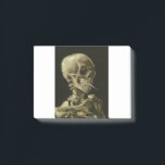 Notas Post-it® van gogh Skull<br><div class="desc">"van gogh Skull ",  "skeleton cigarrillo fumando",  calavera,  "van gogh",  "van gough",  "Día de los muertos",  "dia de los muertos",  cráneo,  esqueleto,  "skeleton quemando cigarrillos"</div>