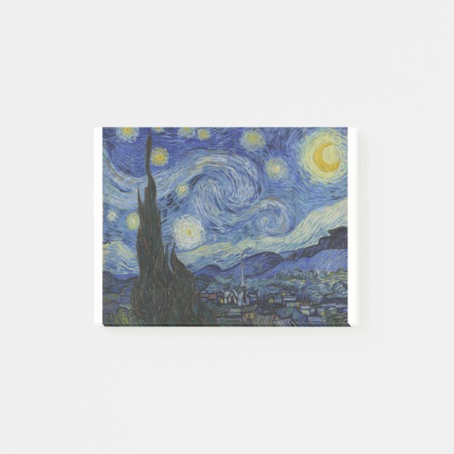 Notas Post-it® Van Gogh, Starry Nigh (Anverso)