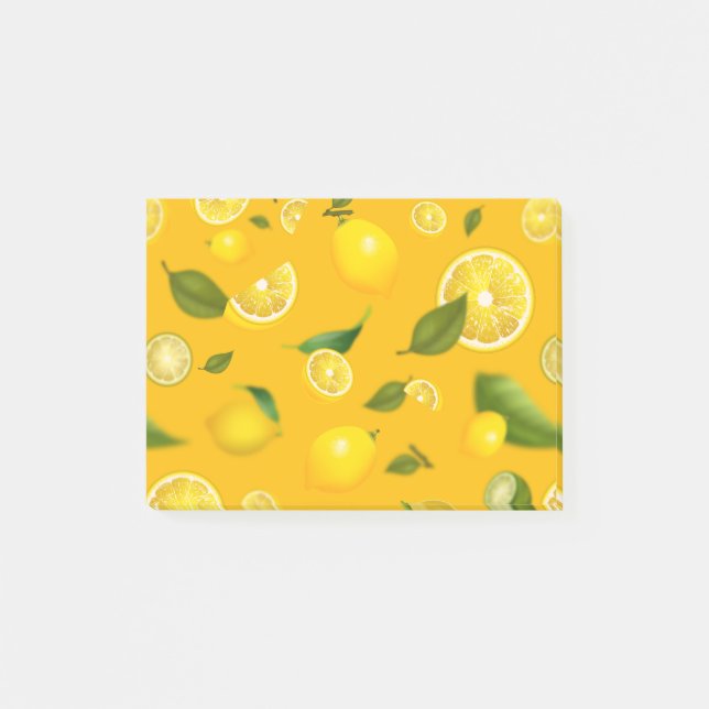 Notas Post-it® Variedad de limón 7 (Anverso)