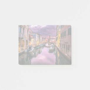 Notas Post-it® Venecia, Italia Escenario Canal y Arquitectura Ven
