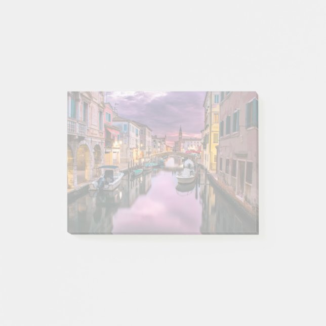 Notas Post-it® Venecia, Italia Escenario Canal y Arquitectura Ven (Anverso)
