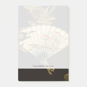 Notas Post-it® Ventilador oriental con borde horizonte