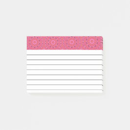 Notas Post-it® Verano abstracto rayado