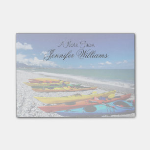 Notas Post-it® Verano Kayaking