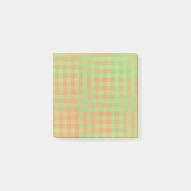 Notas Post-it® Verde Amarillo Naranja  (Anverso)