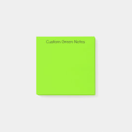 Notas Post-it® Verde brillante