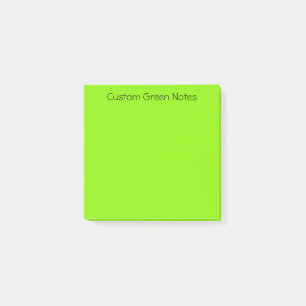 Notas Post-it® Verde brillante