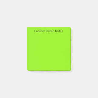 Notas Post-it® Verde brillante
