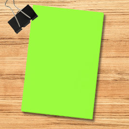 Notas Post-it® Verde Césped Color Sólido | Clásico | Elegante