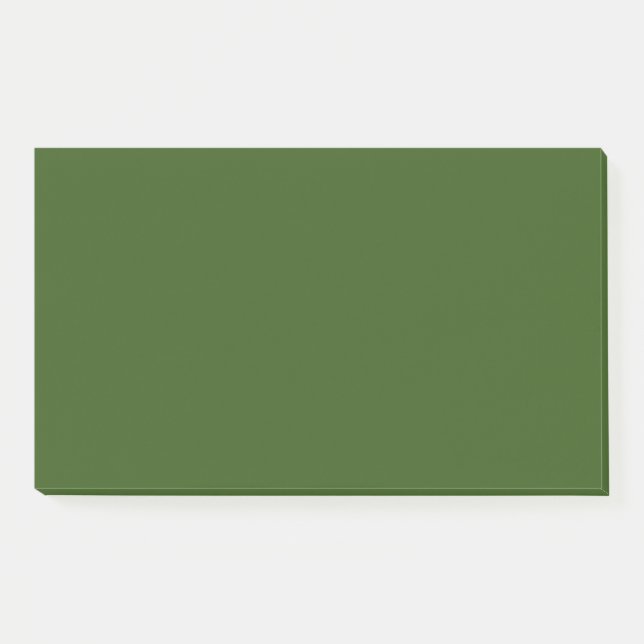 Notas Post-it® Verde de glade, verde de Hazel, altiplano (Anverso)