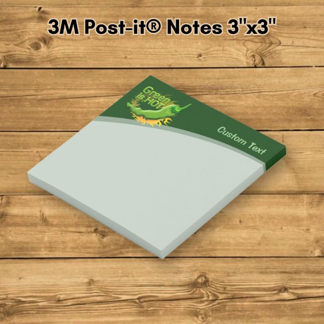 Notas Post-it® Verde está CALIENTE (Subido por el creador)