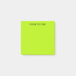 Notas Post-it® Verde lima