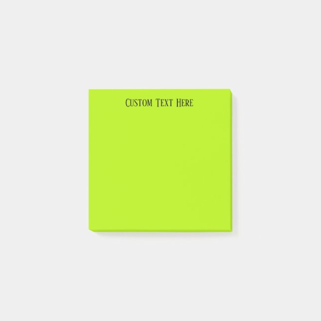 Notas Post-it® Verde lima (Anverso)