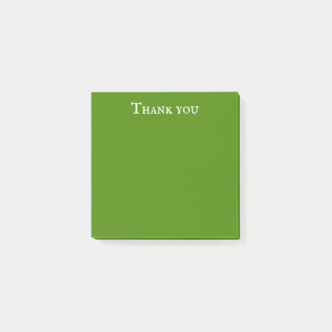 Notas Post-it® Verde natural