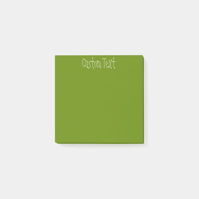 Notas Post-it® Verde oscuro (Anverso)