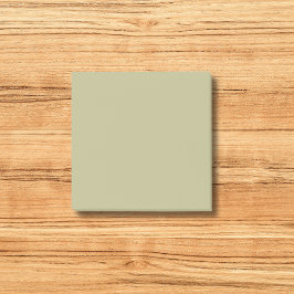Notas Post-it® Verde Salvia Color Sólido | Clásico | Elegante