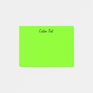Notas Post-it® Verde simple