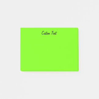 Notas Post-it® Verde simple