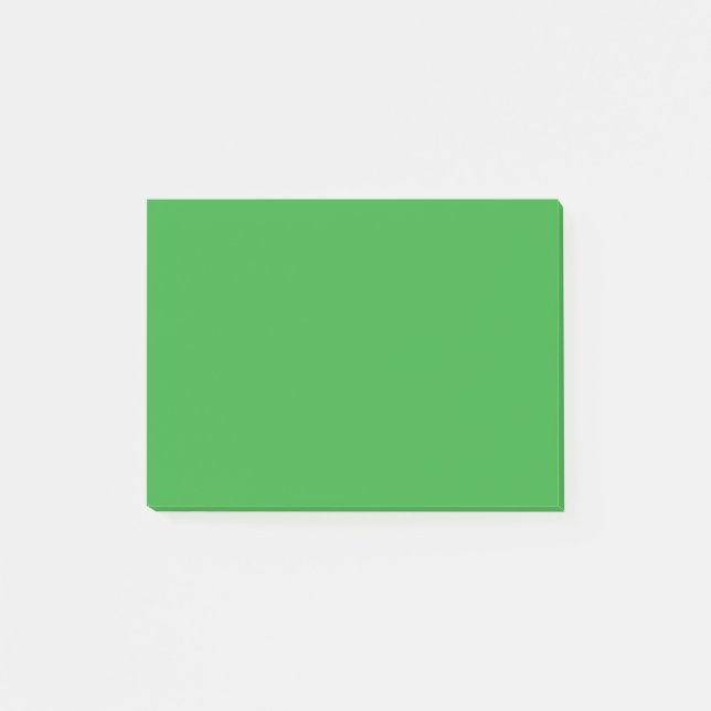 Notas Post-it® Verde simple (Anverso)