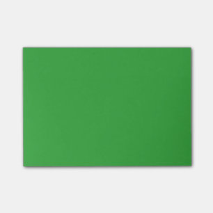 Notas Post-it® Verde simple