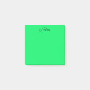 Notas Post-it® Verde tropical