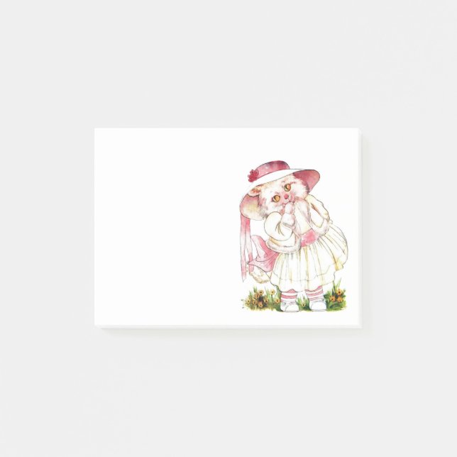 Notas Post-it® Vestido Kitty (Anverso)