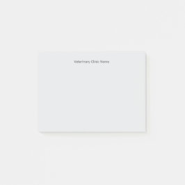 Notas Post-it® Veterinary Clinic Customizable Post‑It® Notes