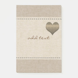 Notas Post-it® Viaje de vacaciones de oro retro