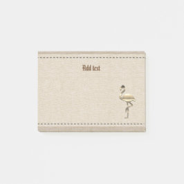 Notas Post-it® Vibe de vacaciones de oro