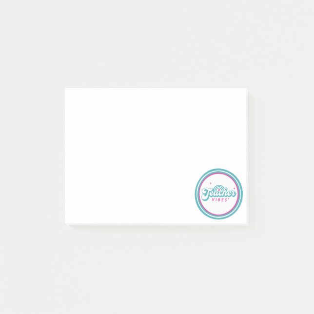 Notas Post-it® Vibes de profesores (Anverso)