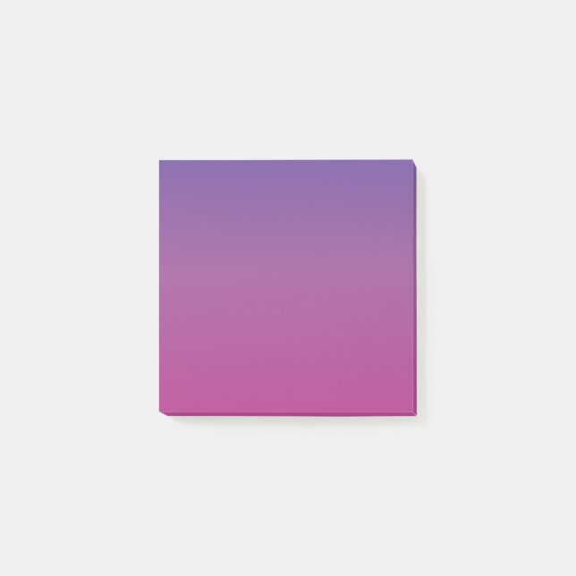 Notas Post-it® Vibrant Purple to Pink Gradient (Anverso)