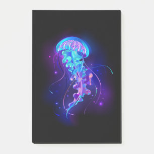 Notas Post-it® Vibrante color Glustre medusas
