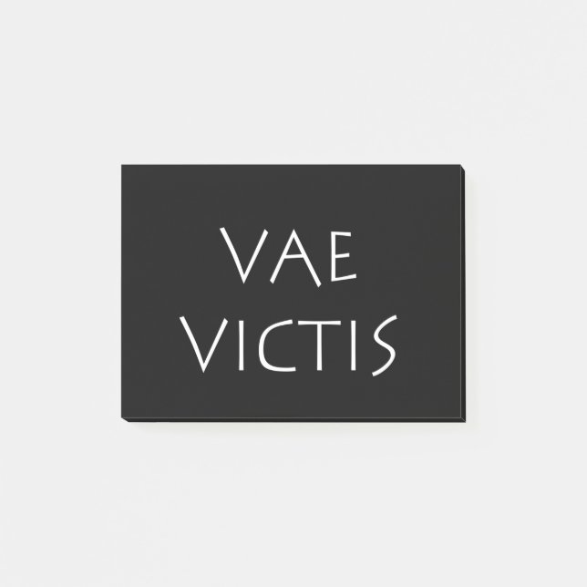 Notas Post-it® Víctimas de la violencia (Anverso)