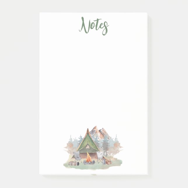 Notas Post-it® Vida de campamento (Anverso)