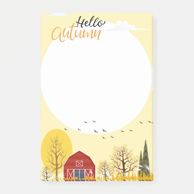 Notas Post-it® Vida en el campo (Anverso)