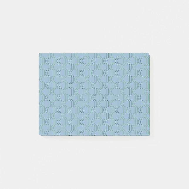 Notas Post-it® Vieira verde (Anverso)