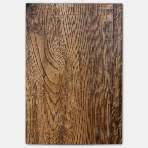 Notas Post-it® Vieja mirada de madera del grano