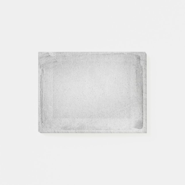 Notas Post-it® Vieja mirada de papel de la textura de piedra gris (Anverso)