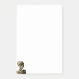 Notas Post-it® Vincent van Gogh - Calavera con cigarrillo en llam
