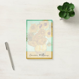 Notas Post-it® Vincent van Gogh Girasoles, 1888