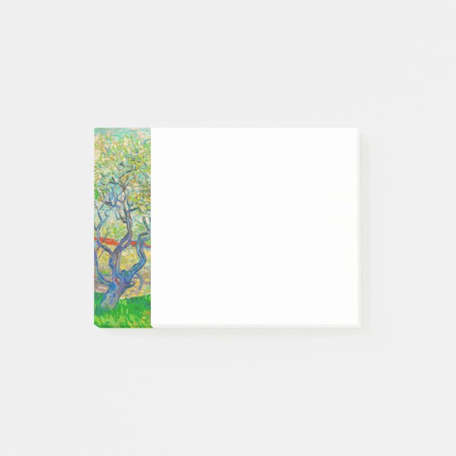 Notas Post-it® Vincent van Gogh Orchard en Blossom (Anverso)