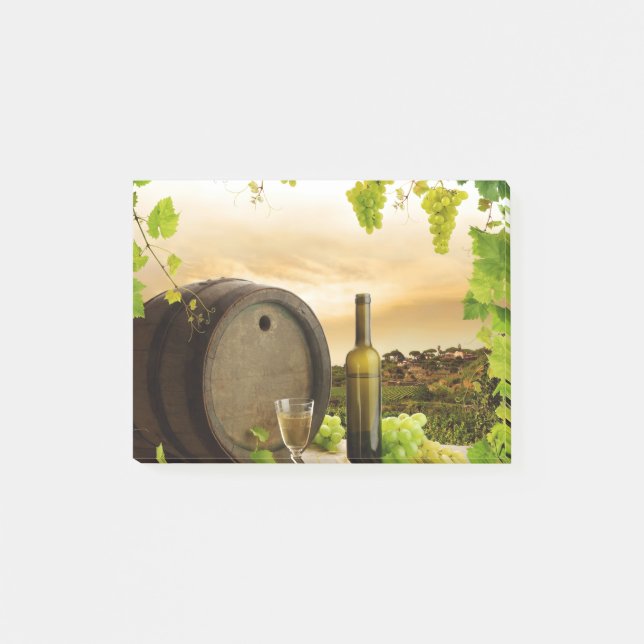 Notas Post-it® Vino fino (Anverso)