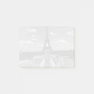 Notas Post-it® Vintage France Paris Fontain Chaillot Tower Eiffel