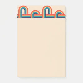 Notas Post-it® Vintage Rainbow Post-it Notes