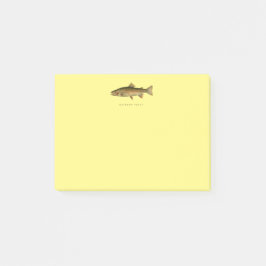 Notas Post-it® Vintage Rainbow Trout Post-It Notes
