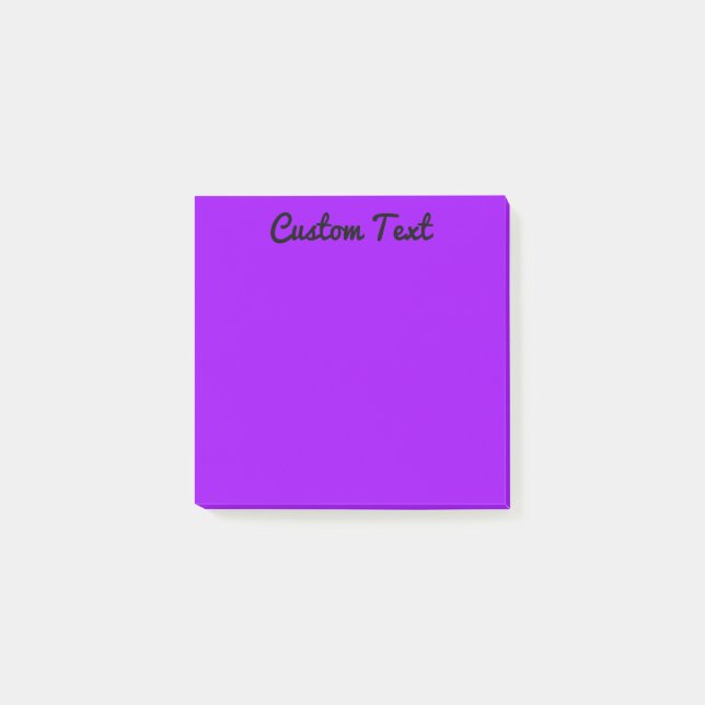 Notas Post-it® Violeta (Anverso)