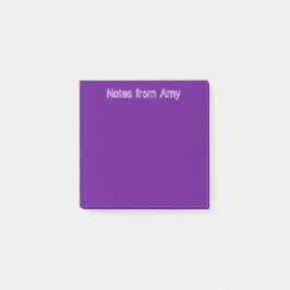 Notas Post-it® Violeta