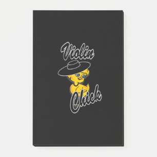 Notas Post-it® Violín Chick #4